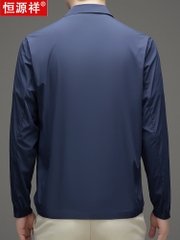 OE939: Áo khoác nam cao cấp mùa hè mỏng Hengyu vải lụa băng chống nắng