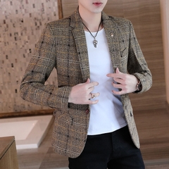 OH072: Áo khoác vest nam thường ngày chất lượng cao, đa năng, dày dặn, kiểu dáng Hàn Quốc