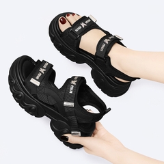 OE442: Dép sandal nữ đế dày Velcro all-match dành cho nữ giày nữ