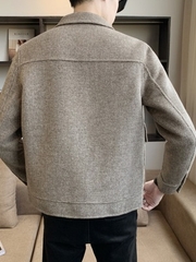 Mã B099: Áo Khoác Nam 2 Mặt Cashmere