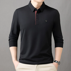 OH181: Áo thun dài tay nam cao cấp, dáng rộng, áo polo