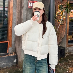 OC912: áo khoác ấm nữ dáng ngắn cotton mới cho nữ