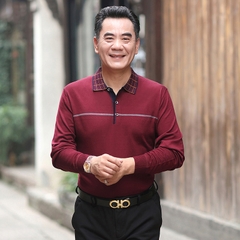 Mã B549: Áo thun cotton nam dành cho trung niên
