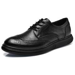 OE515: Giày da nam cỡ lớn Brogue da thật