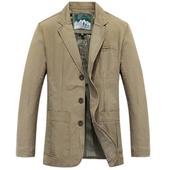 OE187: Áo khoác vest nam cotton