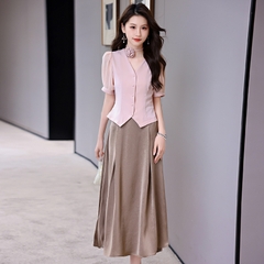 OD576: set áo váy cao cấp công sở thời trang đi làm đi chơi