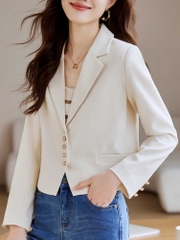 OD689: áo khoác vest nữ cao cấp PC hàn quốc