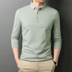 OD342: Áo thun nam dài tay cổ Polo