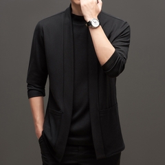 Mã B230: áo khoácdài cardigan nam phong cách hàn quốc