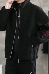 Mã B314: áo khoác parka namdáng rộng