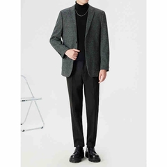OC445: áo khoác vest nam cao cấp sọc nhỏ
