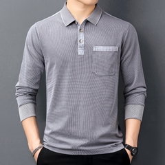 OD260: Áo thun nam ATN dài tay cổ áo polo cổ sơ mi