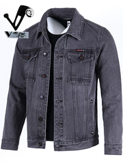 OH119: Áo khoác denim nam cao cấp dáng rộng