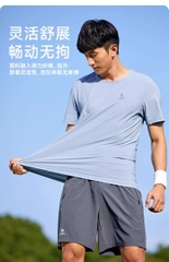 OH022: Áo thun nam Camel nhanh khô, chất liệu lụa băng, áo ngắn tay ngoài trời