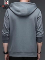 OC333: Áo khoác nỉ nam có mũ trùm đầu nam dài tay thể thao