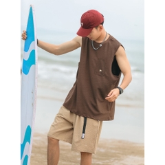 Mã C091: áo thun ba lỗ nam cotton cao cấp thể thao vai rộng