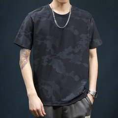 Mã A998: Áo thun ngắn tay nam cổ tròn dáng rộng thể thao