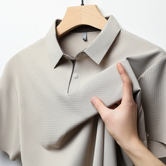 OE937: Áo thun polo tay ngắn Romon dành cho nam cao cấp ve áo