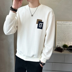 Mã B383: Áo len dệt kim cổ tròn GAHOZ phong cách Hàn Quốc dành cho nam