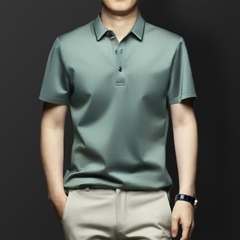 OD284: Áo thun nam polo cao cấp mới lụa dâu có cổ