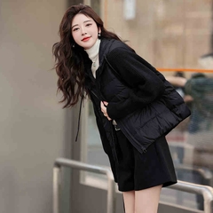 OC382: Áo khoác ấm áp nữ tay phối len