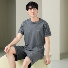 OE492: Bộ đồ ngủ cotton ngắn tay mùa hè cho nam SPNN mặc nhà cho nam SPNN