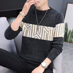 Mã A616: Áo len dệt kim họa tiết hoa mùa thu đông nam phong cách Hàn Quốc