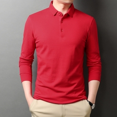 OD342: Áo thun nam dài tay cổ Polo