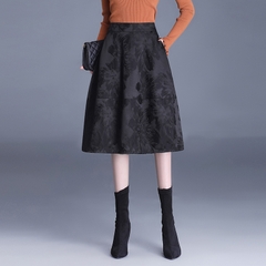Mã B981: Chân Váy Jacquard váy chữ A váy đèn lồng mùa hè mới