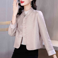 OD688: áo khoác nữ trung niên cao cấp