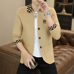 OH134: Áo khoác cardigan dệt kim nam cao cấp, kiểu dáng Hàn Quốc mới, ôm