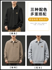 Mã B040: Áo nỉ nam Cổ Polo thời trang thương hiệu cao cấp