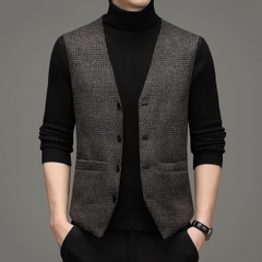 OE480: Áo vest len ​​vest nam cao cấp