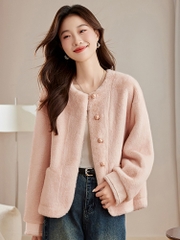 OC949: Áo khoác lông nữ cao cấp