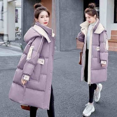 C174: áo khoác phao nữ dày ấm cao cấp