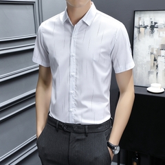 OD381: Áo Sơ Mi Nam Cao Cấp Tay Ngắn Inch Co Giãn Chống Nhăn