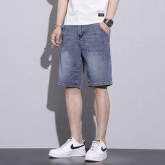 OE694: Quần short jeans nam cao cấp mùa hè quần ống đứng