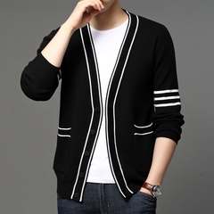 Mã B213: Áo khoác len cardigan nam phong cách Hàn Quốc