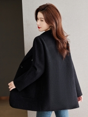 OD849: Áo khoác nữ cashmere dáng rộng