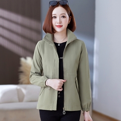 OC580: áo khoác gió nữ nhẹ nhàng thanh lịch