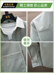 Mã B053: Áo sơ mi dài tay cho nam mùa xuân thu cao cấp