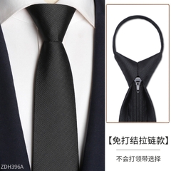 OD403: Cà vạt nam màu đen công sở chuyên nghiệp