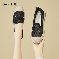 OE721: Giày Daphne Fisherman dành cho nữ mùa hè Giày lười lưới thoáng khí ren
