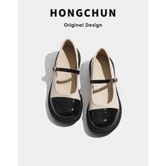 OD171: giày nữ miệng tròn búp bê