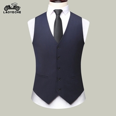 OE482: áo khoác vest cổ điển cho nam cao cấp thời trang vest cổ chữ V