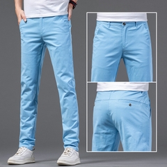 OE792: Quần dài cho nam Quần dài thẳng ôm dáng bằng cotton