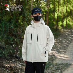 OH093: Áo khoác nam cao cấp có mũ trùm đầu unisex kiểu dáng mới Woodpecker chống gió và chống thấm
