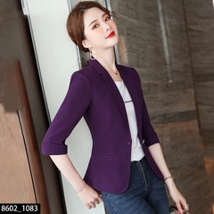 OD071: áo khoác vest nữ tay lửng cao cấp