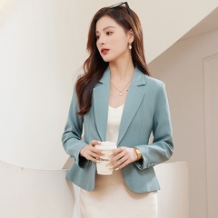 OD081: áo khoác vest nữ dáng trung cao cấp hàn quốc