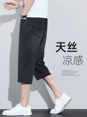 OE673: Quần short denim nam cao cấp quần nam cao cấp thương hiệu thời trang Tencel